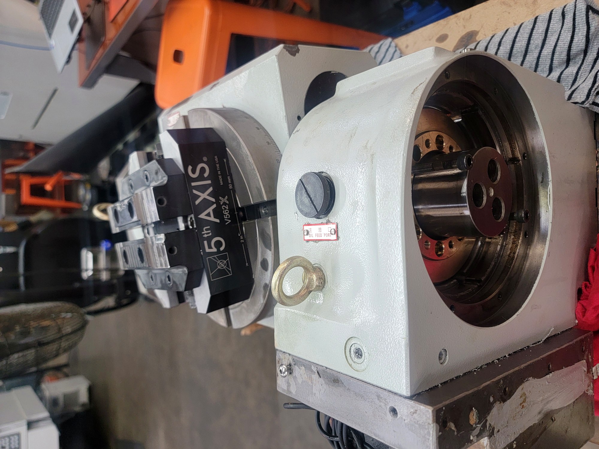 4th axis repair — 5th Axis rotary table and housing